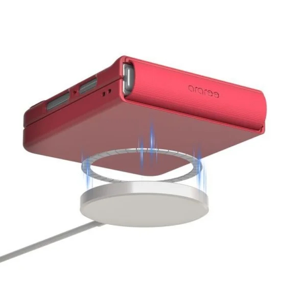 Araree Aero Flex Magsafe Case With Dual Layer Protection For Samsung Galaxy Z Flip 7 - Pink